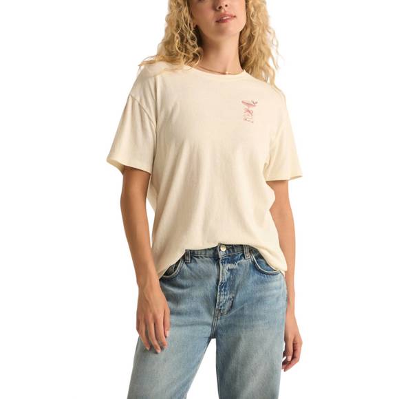 NEW Z SUPPLY cocktail pacific tee top in vintage wash - Picture 1 of 2